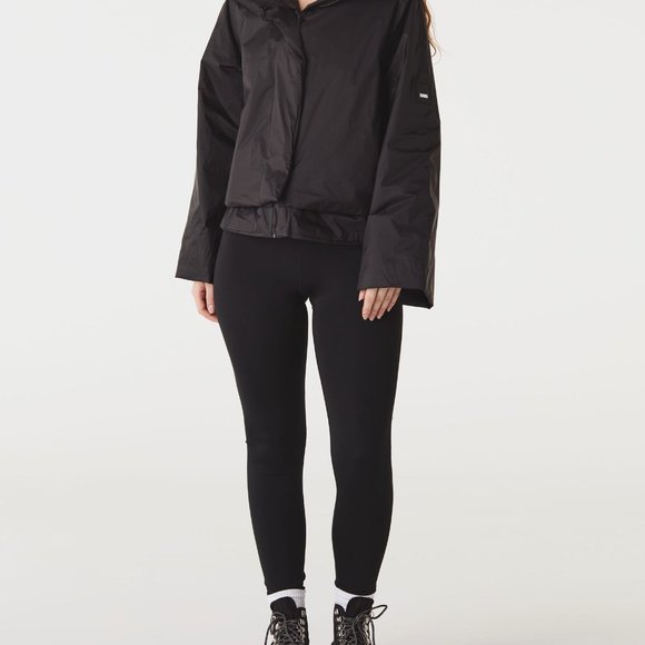 RAINS Women's Fuse Jacket - XL, Black - Picture 4 of 8